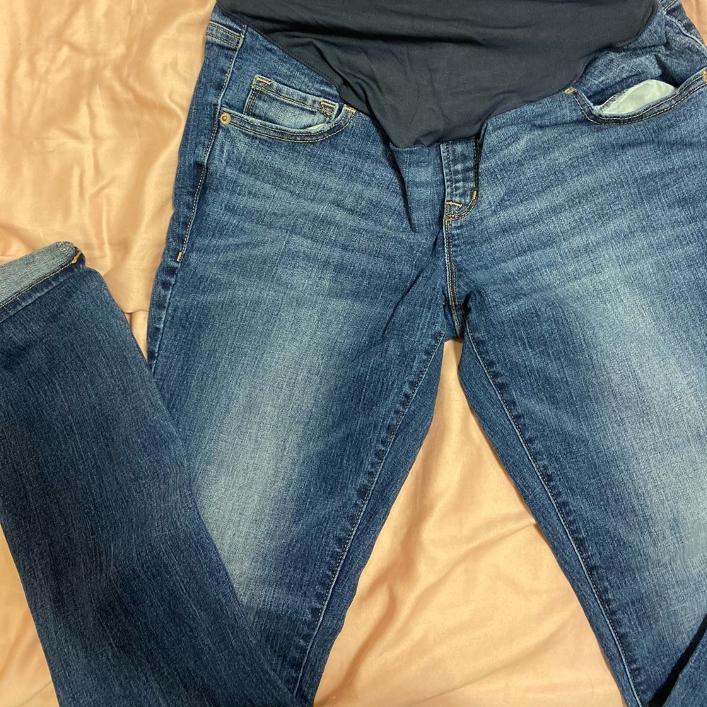 Old navy skinny maternity jeans
